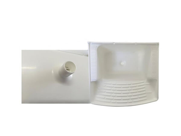 Tanque plastico 28Lc/ valvula branco